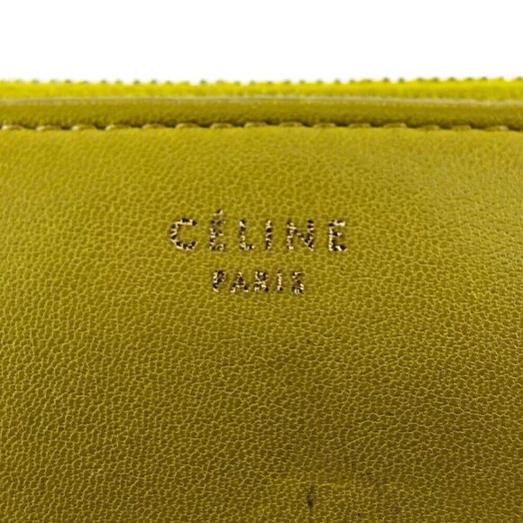 Celine long wallet bicolor leather Authentic USED - Picture 11 of 11